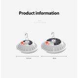 Portable Rechargeable 60/120 LED USB Port Outdoor Camping Tent Light Lantern Hiking Ultra Bright Hook Lamp Mobile Power Bank