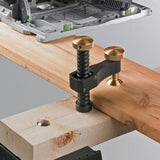Upgraded Woodworking Desktop Clip, Quick Acting Hold Down Clamp Automatic Adjustment for 18.5 To 21.5MM Workbench Holes