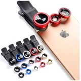2022.Fish Eye Lens Wide Angle Macro Fisheye Lens Zoom For iphone 12 11 XS MAX X Mobile Phone Camera Lens Kit ojo de pez para