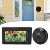4.3in Digital Peephole Viewer Smart Peephole Camera Indoor Monitor PIR Motion Detection Night Vision Waterproof