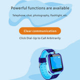 Kids Smart Watch Phone For Girls Boys With Gps Locator Pedometer Fitness Tracker Touch Camera Anti Lost Alarm Clock Q12B