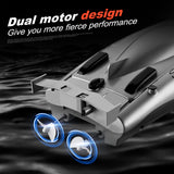 30 KM/H RC Boat 2.4 Ghz High Speed Racing Speedboat Remote Control Ship Water Game Kids Toys Children Gift