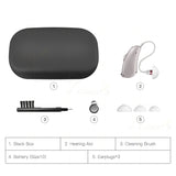 206 Best Quality Hearing Aids Mini Digital RIC Hearing Aid  Fashion Hot Sales Small BTE Invisible Hearing Aids  Dropshipping