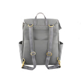 PU Leather diaper Bag Backpack+Changing Pad+Stroller Straps mummy Maternity Nappy nursing bag women fashion travel bag backpack