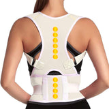 Health Care Back Orthopedic Spine Brace Belt Magnetic Therapy Posture Corrector Corrective Corset Lumbar Support Straight Belt