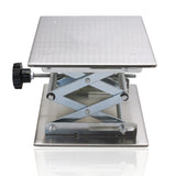 200x200mm Stainless Steel Lifter Router Plate Table Woodworking Machinery Engraving Laboratory Lifting Platform Carpentry Tool