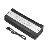 Electric Food Saver Vacuum Sealer Food Vacuum Sealer 0.7 Bar Smart Operation for Household