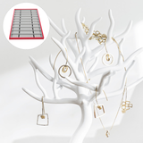 10 Slots Watch Display Tray Wristwatch Necklace Display Showcase Display Stand