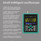 2.4inch Display Waveform Storage Multifunctional Digital Oscilloscope Car Repair Intelligent 120M Bandwidth Mini Handheld