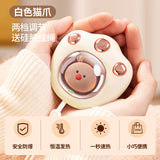 Portable Hand Warmer Reusable Battery Rechargeable Mini Heater Pocket Warmer Power Bank Cute Grzejnik Winter Winter Parts AH50NB