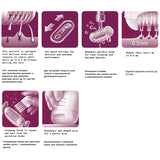 Corded 100-240v electric epilator for women facial body hair remover machine female epilator for leg bikini underarm permanent