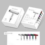 Negative ion hair dryer professional salon hairdryer household strong fast drying wind gale speed Portable blow dryer Anion