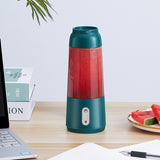 300ML Juicer Cup Portable 4 Blade Juicer Blender USB Rechargeable Meat Fruit Ice Vegetable Mixer Intelligent Food Juice Machine