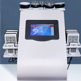 New Arrival 6 In 1 40K Ultrasonic Cavitation Vacuum 8 Pads Lipo Slimming Machine for Home Use