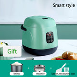 Mini Multi-function Smart Rice Cooker Small Non-Stick Cooker Ricecooker Household Multifunction Electric Cooking EU Plug