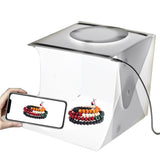 Mini Folding Lightbox Photography Photo Studio Soft Box Background LED Light Soft Boxes Dropshipping