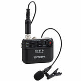 ZOOM F2 / F2-BT compact field audio recorder lavalier micropohone with Rec Hold function for Mobile live broadcast and vlog