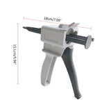 50ml 10:1 Manual Two Component AB Glue Applicator Adhesive Squeeze Dispenser Dropshipping