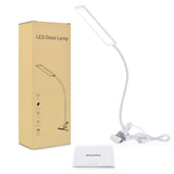 KEXIN Flexible LED USB Clip-on Table Desk Lamp 3 Mode Reading Vintage Night Light