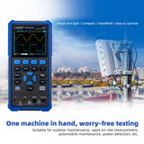 OWON HDS2202 3.5in Digital Oscilloscope Multimeter 200MHz 1GSa/s Dual Channels Oscilloscope True RMS 20000 Counts Multi Tester
