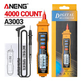 A3003 Digital Tester Pen Multimeter Professional 4000 Counts Smart Meter Voltage Resistance Capacitance Tester Multimeter
