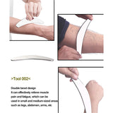 4Pcs Stainless Steel Scraping Massage Set Is Suitable for Legs, Arms, Head, Shoulders and Body Points