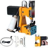 220V Portable High-Speed Electric Sewing Machine Household Knitting Desktop Foot Pedal Double Threads Pendal Sealing Machines