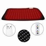 3 Modes Adjustable Red Light Knee Therapy Device Pain Relieve Near Infrared Heating Pad for Arthritis Relief Pain Health Care