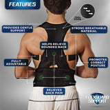 Magnetic Therapy Posture Corrector Brace Supporter Shoulder Back Support Belt Menwomen Braces and Support Belt Shoulder Posture