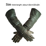 Pet Gloves Cowhide Leather Anti-Grabbing Anti Bite Protective Gloves Cat Dog Training Handling Gloves Dog Training Equipment