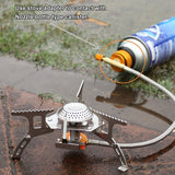 Desert Fox Camping Stove Adapter Ultralight Gas Stove Connector Nozzle Bottle Canister Furnace Connector 50g