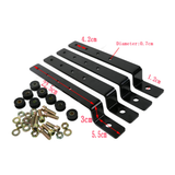 1 PC Side Box Bracket Set Stable Practical Durable Metal Saddle Box Holder
