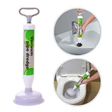Powerful Handle Home Hotel Air Sink Drain Plunger Cleaner Buster Pump Easy Use Suction Bathroom Hardware Toilet High Pressure