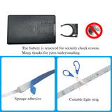 16.4ft (5M) Led Lights For TV Backlight Computer Desk 12V RGB 5050 Infrared Remote Control DIY Flexible Lamp Tape Decorate Party