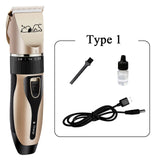 Professional Pet Dog Hair Trimmer Animal Grooming Clippers Cat Cutter Pet Shaver Electric Clipper Hair Cutting Clippers Machine