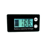 7V-68V LCD 3S 4S 5S 7S 10S 13S Battery Capacity Indicator 12V 36V 48V Voltmeter Temperature Meter Power level Tester