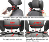 Car Seat Headrest Neck Pillow Travel Cushion For Sleep Car Pillow Neck Support Solution For Kids And Children Car Accessories