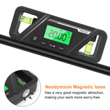 Digital Billet Torpedo Level Protractor  ABS 90 Degree Level Protractor Finder Backlit Angle Gauge With LCD Display Inclinometer
