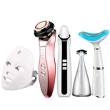EMS Radio Frequency RF Face Lifting Visual Blackhead Remover Body Slimming Massage Skin Rejuvenation Facial Cleansing Machine