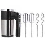 5 Speed Handheld Electric Food Mixer 500W Multifunctional Electric Blender Dough Blender Egg Beater Milk Frother EU 220-240V