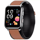 Smart Watch P80 Air Pump True Blood Pressure Blood Oxygen Test Body Temperature Monitor Full Wrapped Airbag Smartwatch