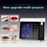 Upgrade Touch Screen Rechargeable Battery Permanent makeup Machine Kit for Eyebrow Lip Eyeliner Machine With 50pcs Neeldes
