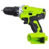 21V Electric Drill Cordless Impact Drill Electric Screwdriver Power Tools with Lithium-Ion Battery for Drilling & Tighten Screws