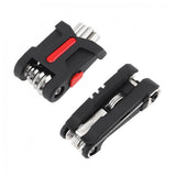 DUUTI 16 In 1 Bike Bicycle Multi Repair Tool Set Kit Hexagon Screwdriver Wrench Set Chain Rivet Mountain Cycle Tool Sets