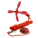 11.8 Inch Portable Folding 1.5kg/3.3 lb Red Carbon Steel Anchor Buoy Kit For Canoe Kayak Boat Sailboat Fishing Jet Dinghy Raft