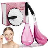 2PC Facial Ice Globes Durable Quartz Glass Ice Globes for Cold or Hot Skin Massagers Daily Beauty Skin Tightening Skin Care Tool