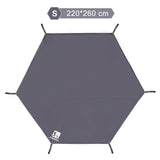 Waterproof Camping Tarp Thicken Picnic Mat Beach Pad Tent Mat Tent Footprint Sun Canopy Ground Sheet for Hiking Backpacking