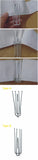 50 Pcs High quality curtains hooks use with tape,Curtain Accessories