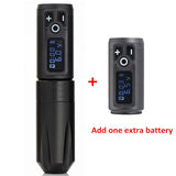 New Arrival Wireless Battery LED Display Tattoo Machine Gun Tattoo Pen Portable Strong Japan Motor Tattoo Equipment
