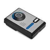 7" Video Door Phone Doorbell Intercom Kit Video Intercom Speakerphone Intercom System With Waterproof Outdoor IR Cam